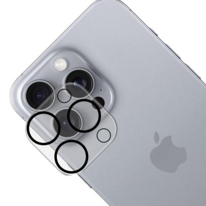 Camera protection film 3mk Lens Protection Pro™, Full cover for iPhone 16 Pro/16 Pro Max - Image 4