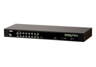 16-Port PS/2-USB  VGA KVM Switch/Cascade