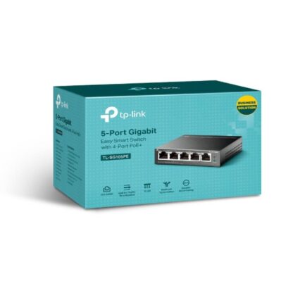 TP-Link Switch 5 Port-GB EASY-SMART POE - Image 8