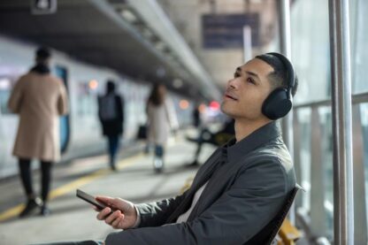 Casti Wireless Over-Ear Sony WH1000XM5B - Image 5