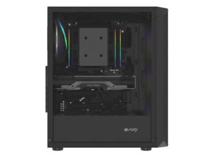 PC Case FURY SHOBO SH4F MID TOWER RGB BLACK - Image 3