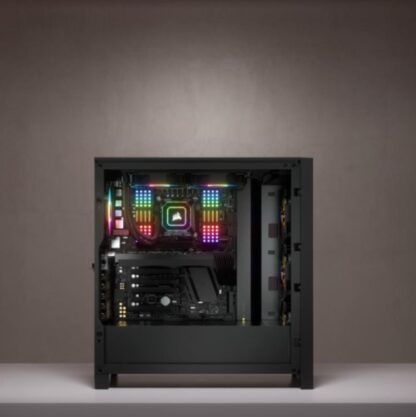Corsair Case iCUE 4000X RGB Mid-Tower Bk - Image 13