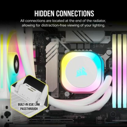 Corsair Cooler iCUE LINK H100i LIQUID White - Image 12