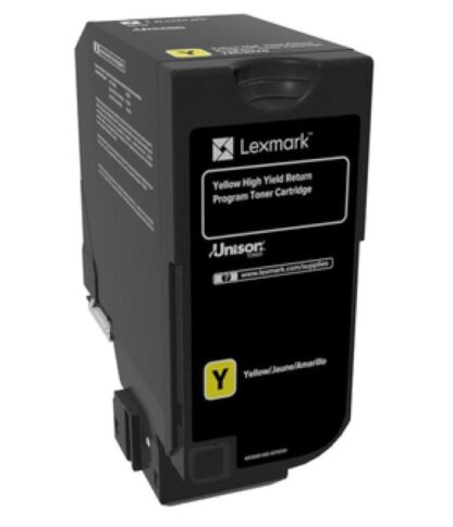 LEXMARK 84C2HY0 TONER CARTRIDGE YELLOW - Image 3