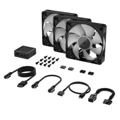 Cooler CorsairiCUE LINK RX120 RG BLACK - Image 7