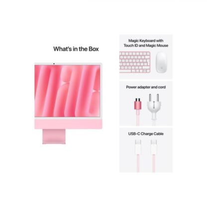 Apple iMAC 24" Retina 4.5k M4(10/10) 24GB 1TB PINK