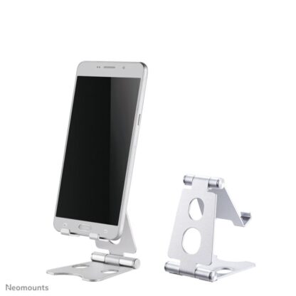 Neomounts Folldable phone stand tilt - Silver - Image 7