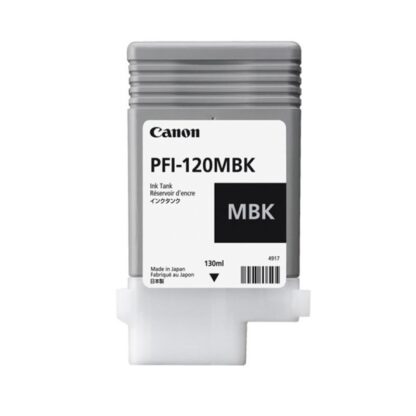 CANON PFI-120MBK BLACK INKJET CARTRIDGE - Image 2
