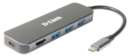 D-Link 5-IN-1 USB-C HUB DUB-2333 - Image 2