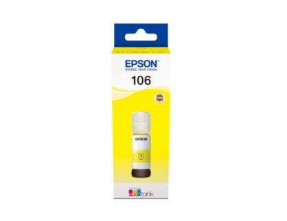 EPSON 106 ECOTANK YELLOW INK BOTTLE - Image 3