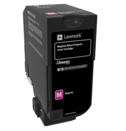 LEXMARK 74C20M0 TONER CARTRIDGE MAGENTA - Image 2