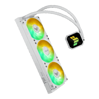CPU Cooler AS TUF GAM LC III 360 ARGB WH