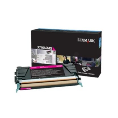 LEXMARK X746A3MG MAGENTA TONER - Image 2