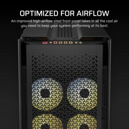 Corsair Case 9000D RGB AIR SUPER FT BLACK - Image 3