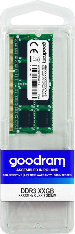 GoodRam DDR3 4GB 1600 GR1600S3V64L11S/4G