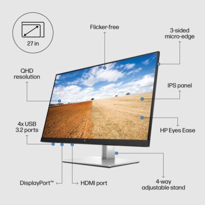 HP MONITOR E27Q G4 QHD - Image 13