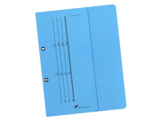 Colored cardboard file 1/2 with staples