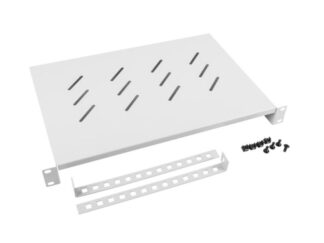 Fixed shelf 483x300 mm, max. 25 kg, grey