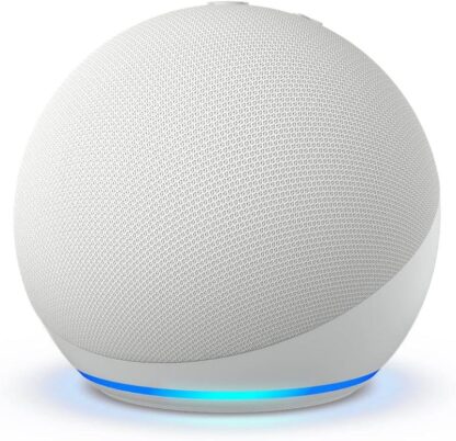 Amazon EchoDot5,Wifi,withAlexa,Glacier White - Image 4