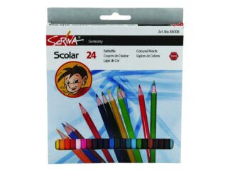 Coloured Scriva pencils 24/set