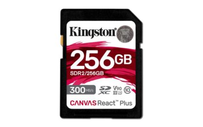 SD CARD Kingston 256GB CL10 UHS-I Canvas React Plus - Image 2