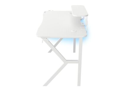 Gaming desk Genesis Holm 320 RGB white - Image 7