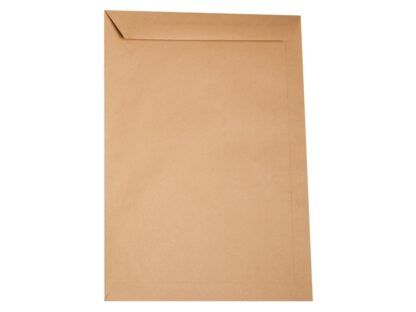 Envelope C4 kraft, gummed, 90g/mp