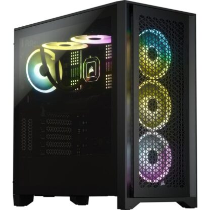 Corsair iCUE 4000D RGB AIRFLOW MID TOWER Black - Image 11