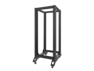 Rack deschis 19" 27U, 600x800, negru  V2