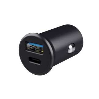 Incarcator auto Trust Maxo Fast, negru