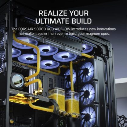 Corsair Case 9000D RGB AIR SUPER FT BLACK - Image 2