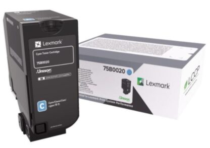 LEXMARK 75B0020 CYAN TONER - Image 3