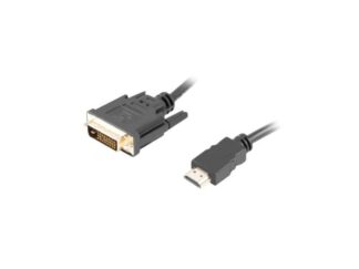 Cablu HDMI DVI-D 1,8 m negru Dual Link