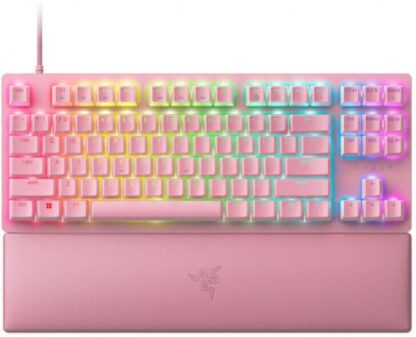 Razer Huntsman V2 TKL (Red Sw) Quartz - Image 5
