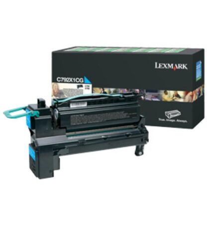 LEXMARK C792X1CG CYAN TONER - Image 2
