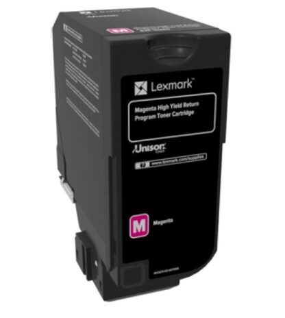 LEXMARK 84C2HM0 TONER CARTRIDGE MAGENTA - Image 2