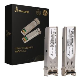 Extralink SFP 1.25G 2-pack 550m DOM