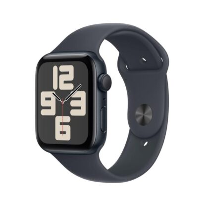 Apple Watch SE GPS 44mm Midnight Aluminium Case with Midnight Sport Band - S/M - Image 2