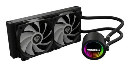 CPU COOLER GENESIS HYDRIA 240 ARGB BLACK - Image 6