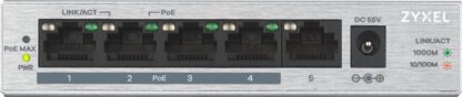 ZYXEL GS1005-HP 5PORT POE DESKTOP SWITCH - Image 3