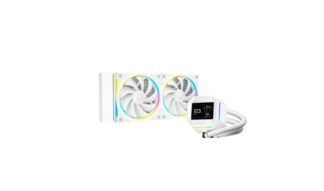CPU COOLER DEEPCOOL LM240 RGB WHITE
