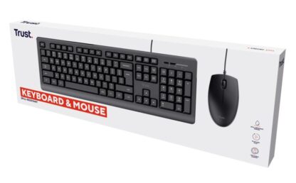 Wired keyboard + mouse kit, black - Image 10