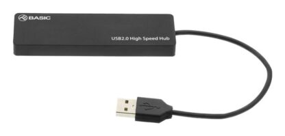 Tellur Basic USB 2.0 hub, 4 ports, black - Image 5