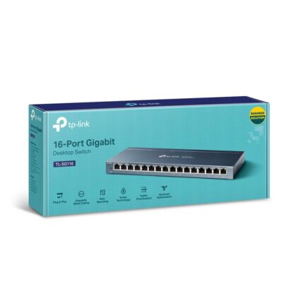 TPL SW 16P-GB UNMNGD DESKTOP SWITCH - Image 5
