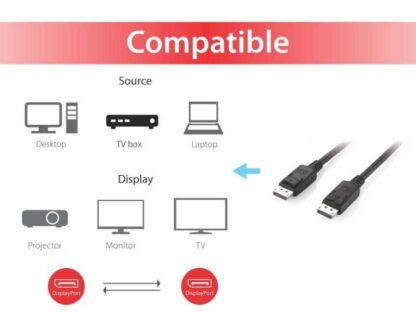 EQUIP DISPLAYPORT CABLE 1.2 119332 - Image 8