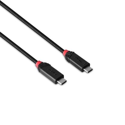 Lindy 1m Type C Male Black Line Cable - Image 8