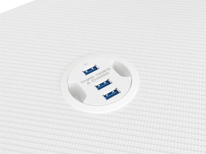 Gaming desk Genesis Holm 320 RGB white - Image 8
