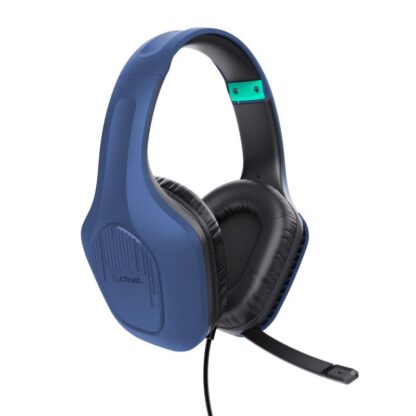Trust GXT 415B Zirox wired headphones blue - Image 3