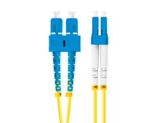 Patch cord fibră 2 m LSZH G657A1 galben