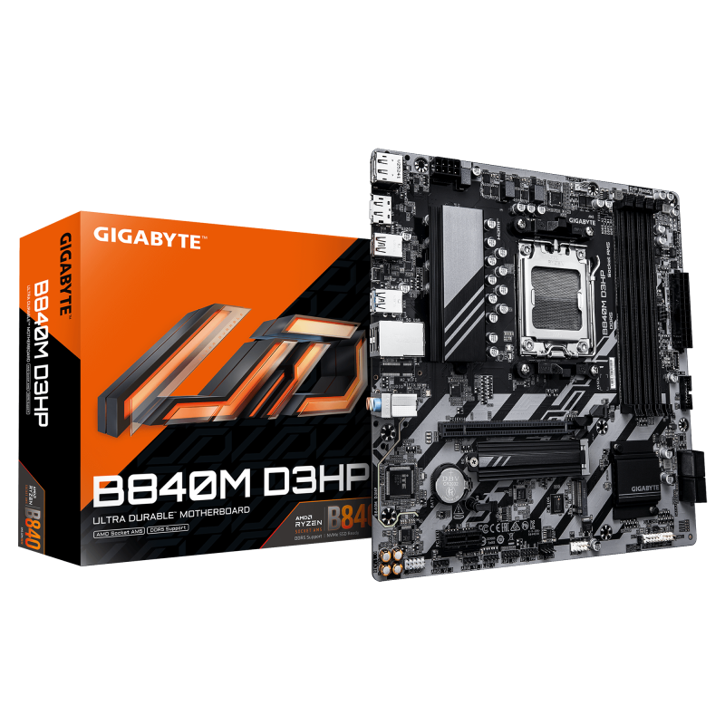 GIGABYTE B840M D3HP motherboard